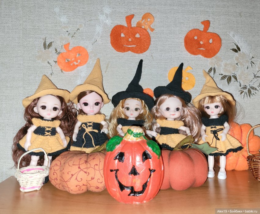Хэллоуинские баболики — Куклы Baboliy (Баболи (фото 8)