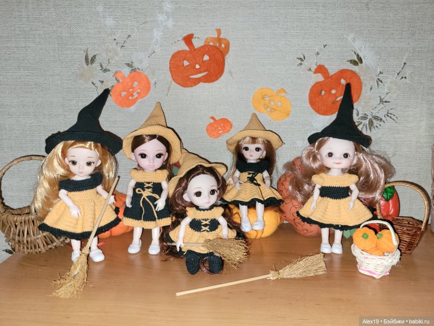 Хэллоуинские баболики — Куклы Baboliy (Баболи (фото 6)