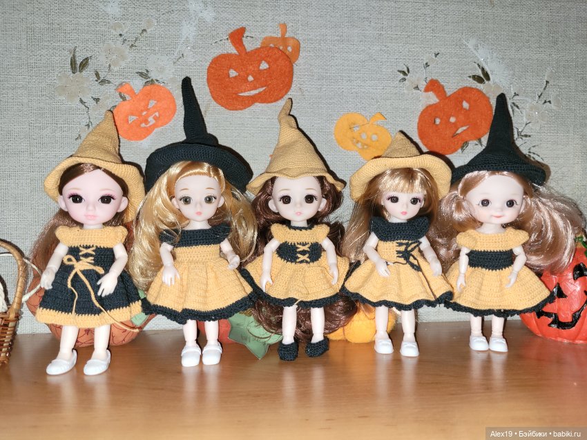 Хэллоуинские баболики — Куклы Baboliy (Баболи (фото 7)