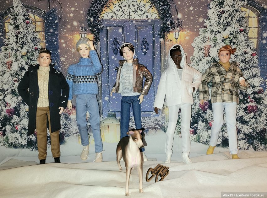 Зимние развлечения — Куклы BTS (БТС) от Mattel: K (фото 4)