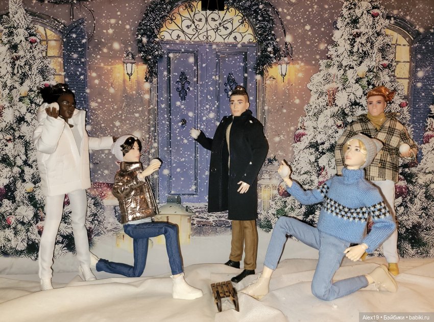 Зимние развлечения — Куклы BTS (БТС) от Mattel: K (фото 3)
