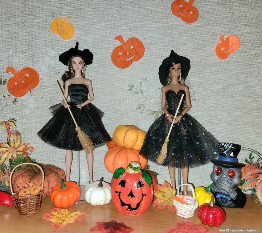 Мои хэллоуинские ведьмочки (фото 4)