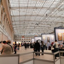 Небольшой кусочек выставки из гостинного двора