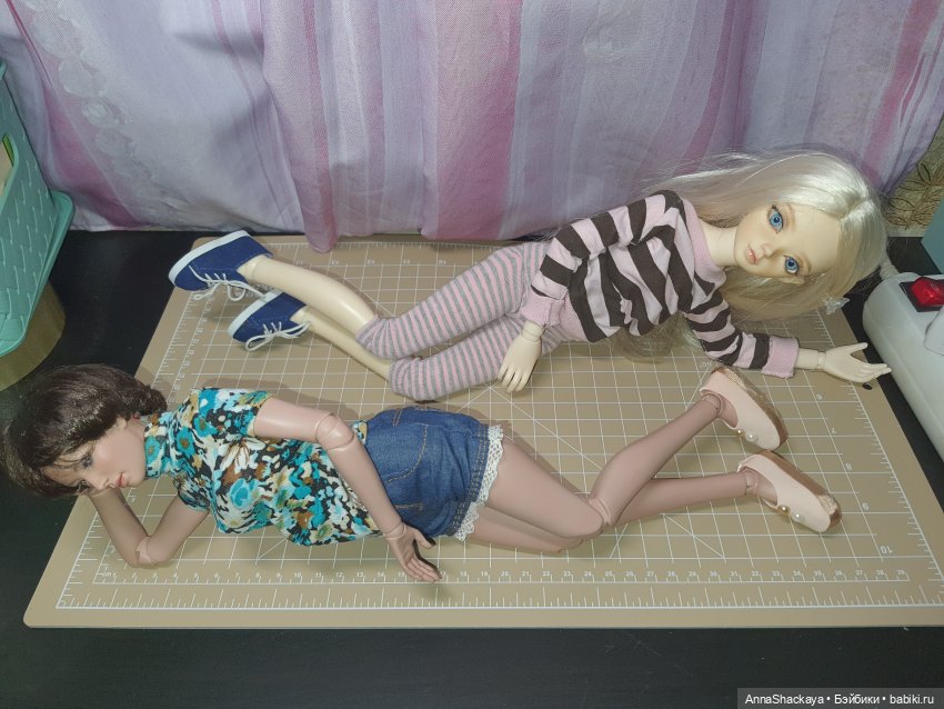 Сравнение подвижности — Домашние фото авторских кукол: личные коллекции