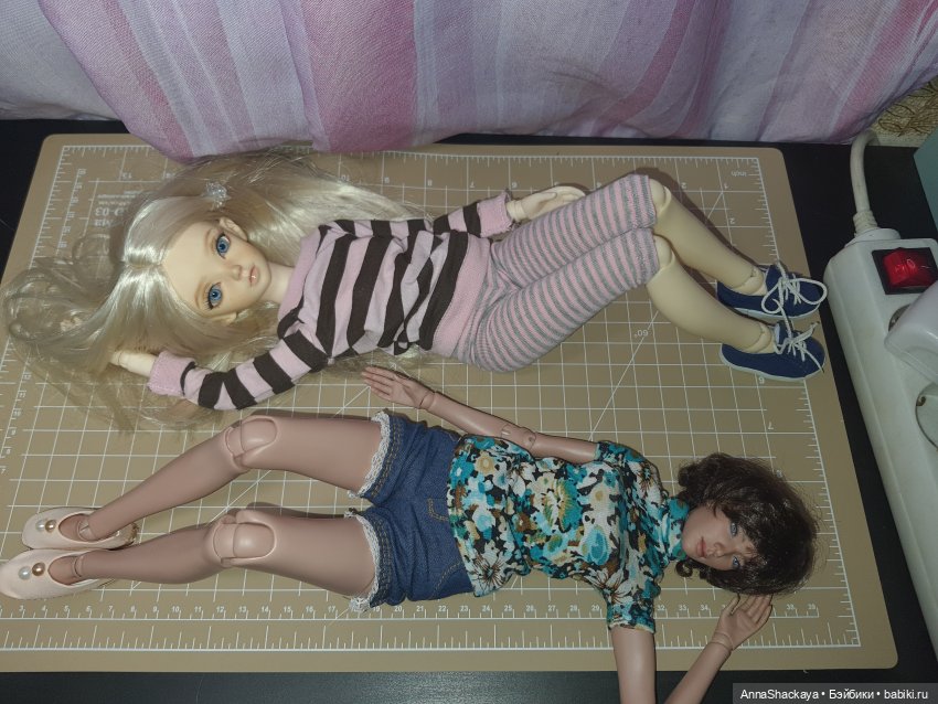 Сравнение подвижности — Домашние фото авторских кукол: личные коллекции (фото 7)