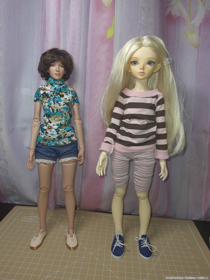 Сравнение подвижности — Домашние фото авторских кукол: личные коллекции