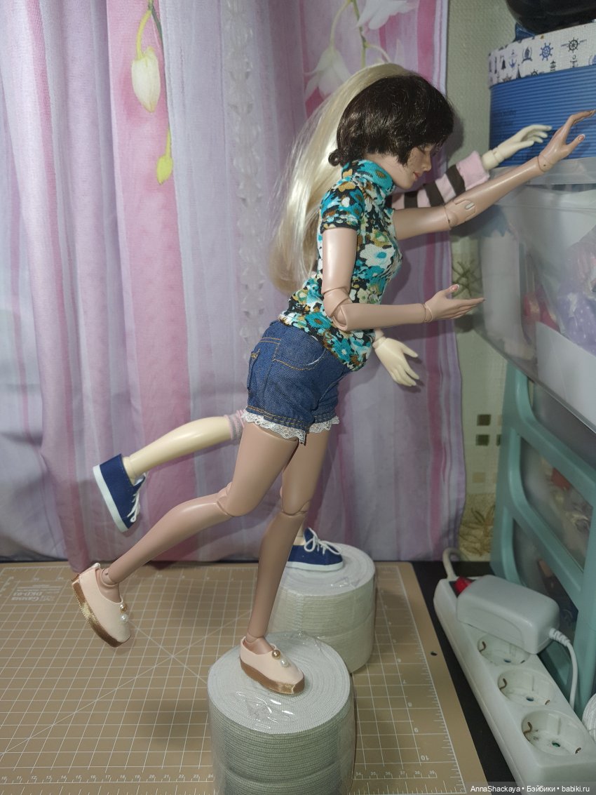 Сравнение подвижности — Домашние фото авторских кукол: личные коллекции