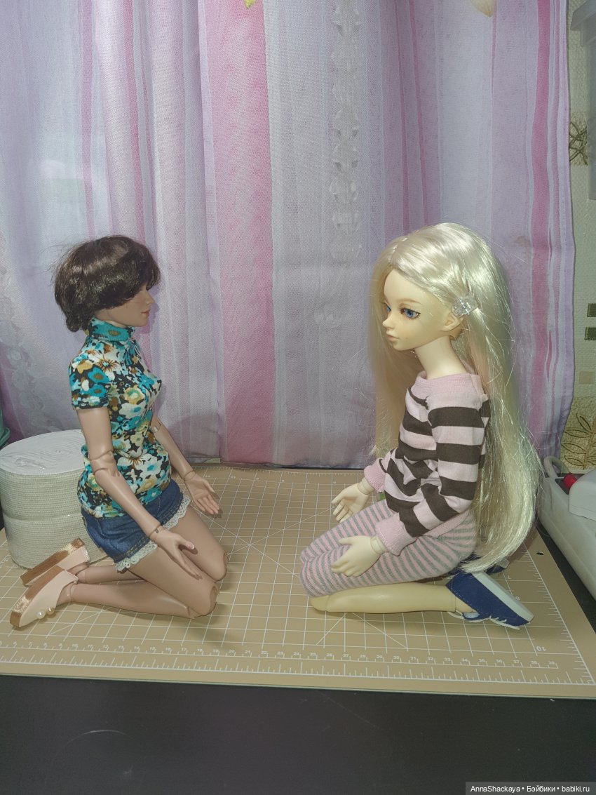 Сравнение подвижности — Домашние фото авторских кукол: личные коллекции (фото 5)