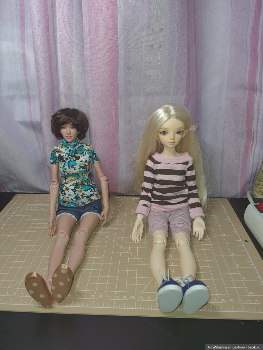 Сравнение подвижности — Домашние фото авторских кукол: личные коллекции (фото 2)