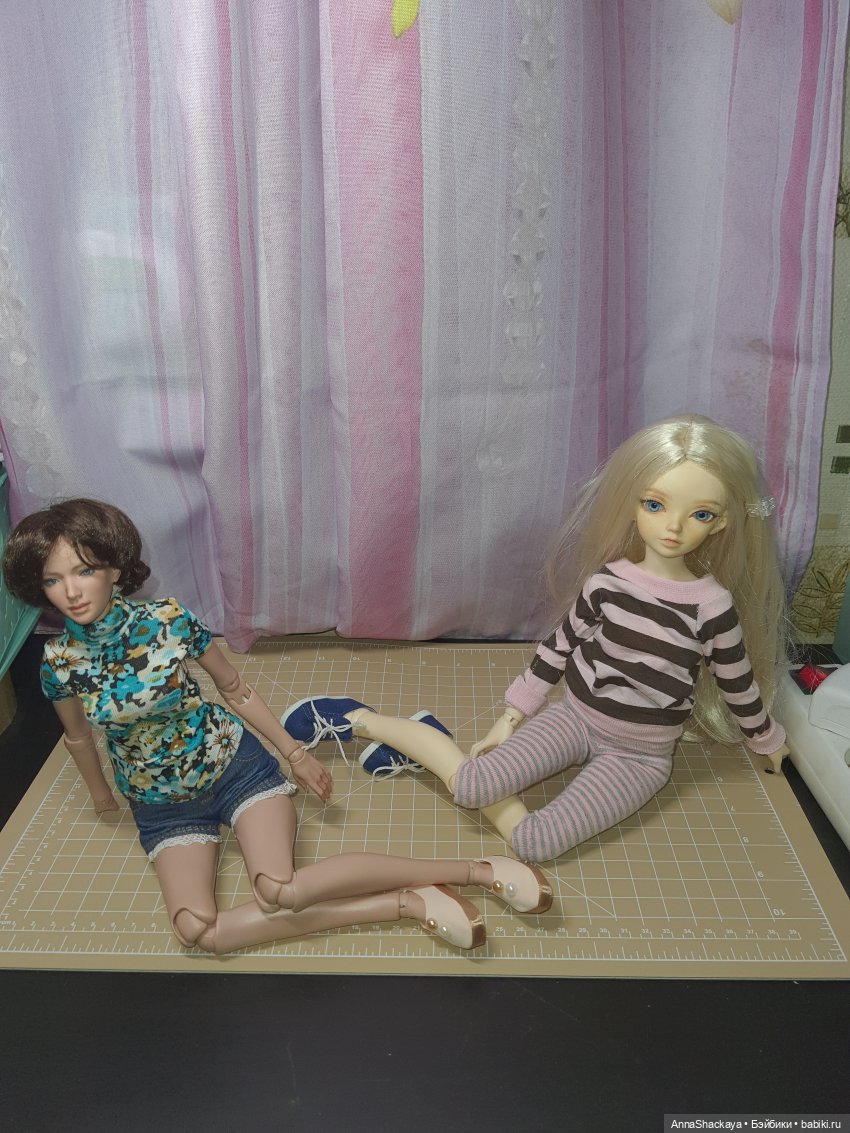 Сравнение подвижности — Домашние фото авторских кукол: личные коллекции