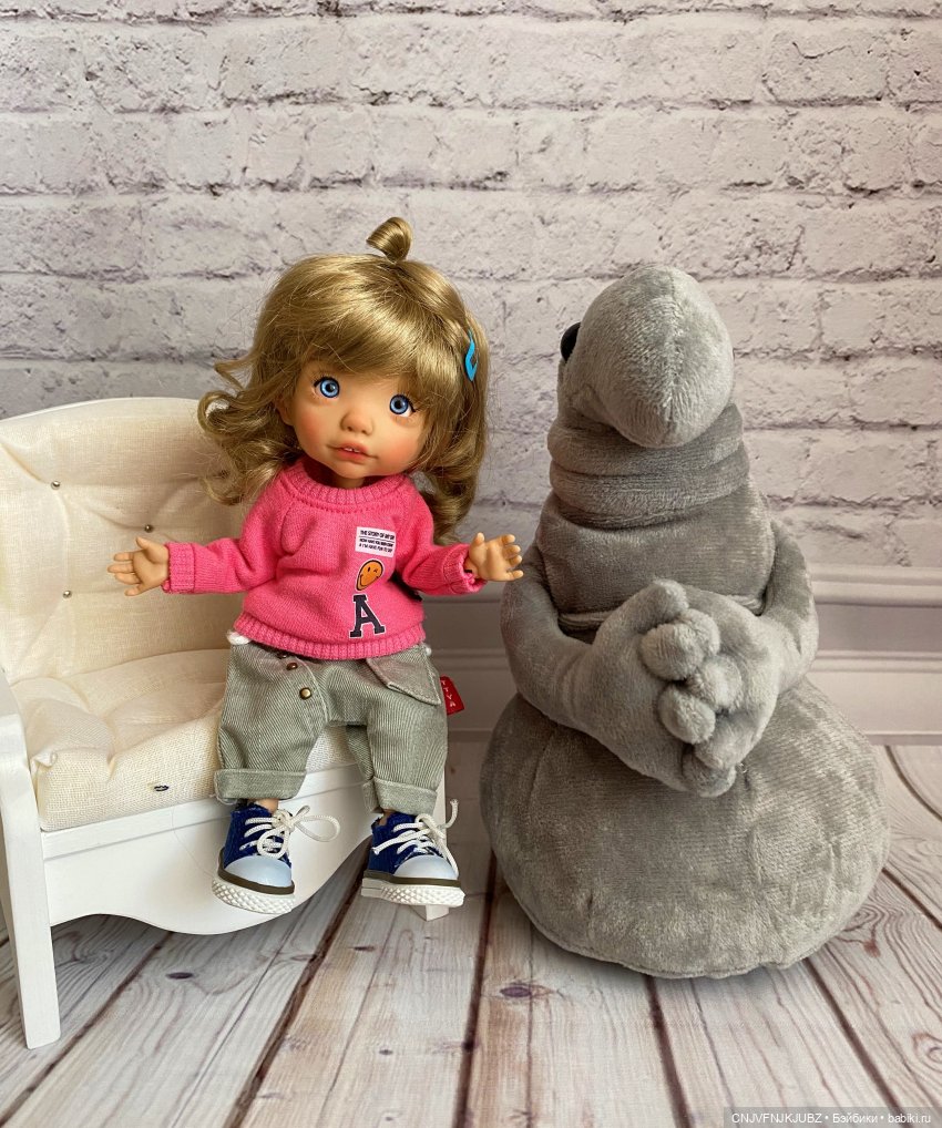 Люська в ожидании — Куклы Tafidolls (Татьяна Филенко): российские BJD (БЖД)
