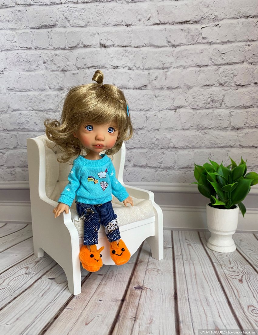 Люська в ожидании — Куклы Tafidolls (Татьяна Филенко): российские BJD (БЖД) (фото 2)