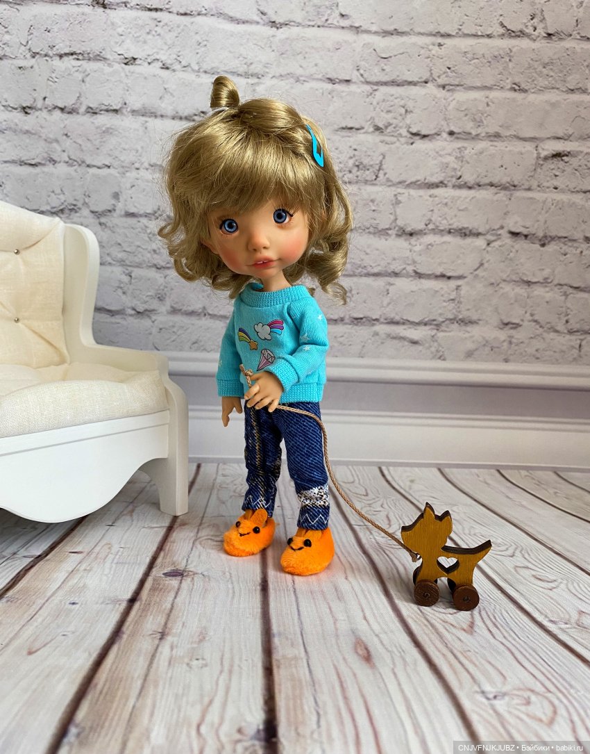 Люська в ожидании — Куклы Tafidolls (Татьяна Филенко): российские BJD (БЖД) (фото 6)