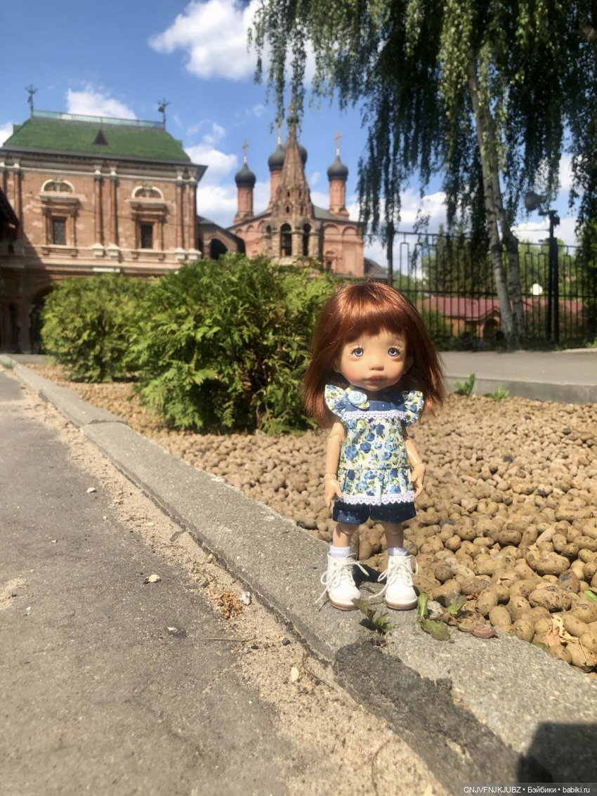 Люськина прогулка по Москве