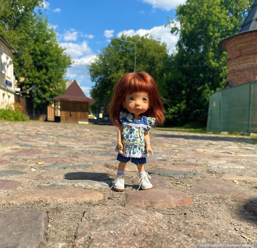 Люськина прогулка по Москве