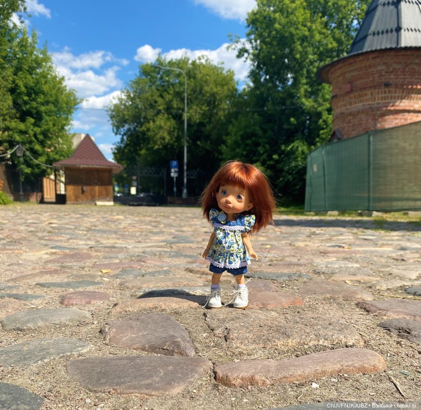 Люськина прогулка по Москве