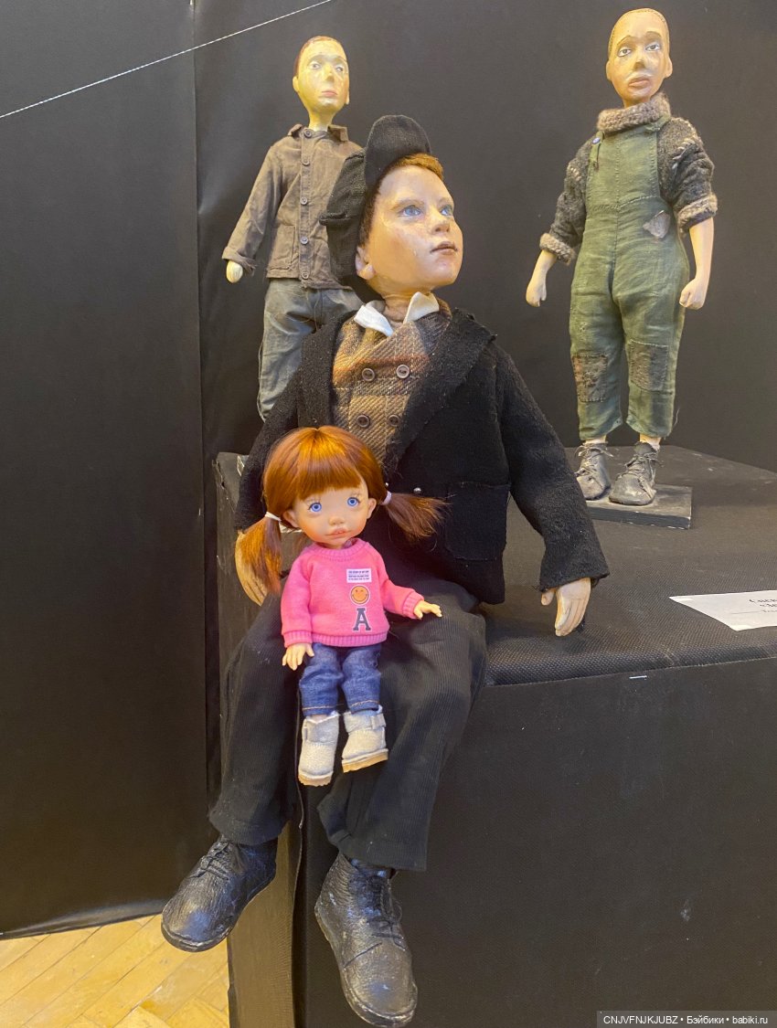 Люська на выставке Время кукол 2023