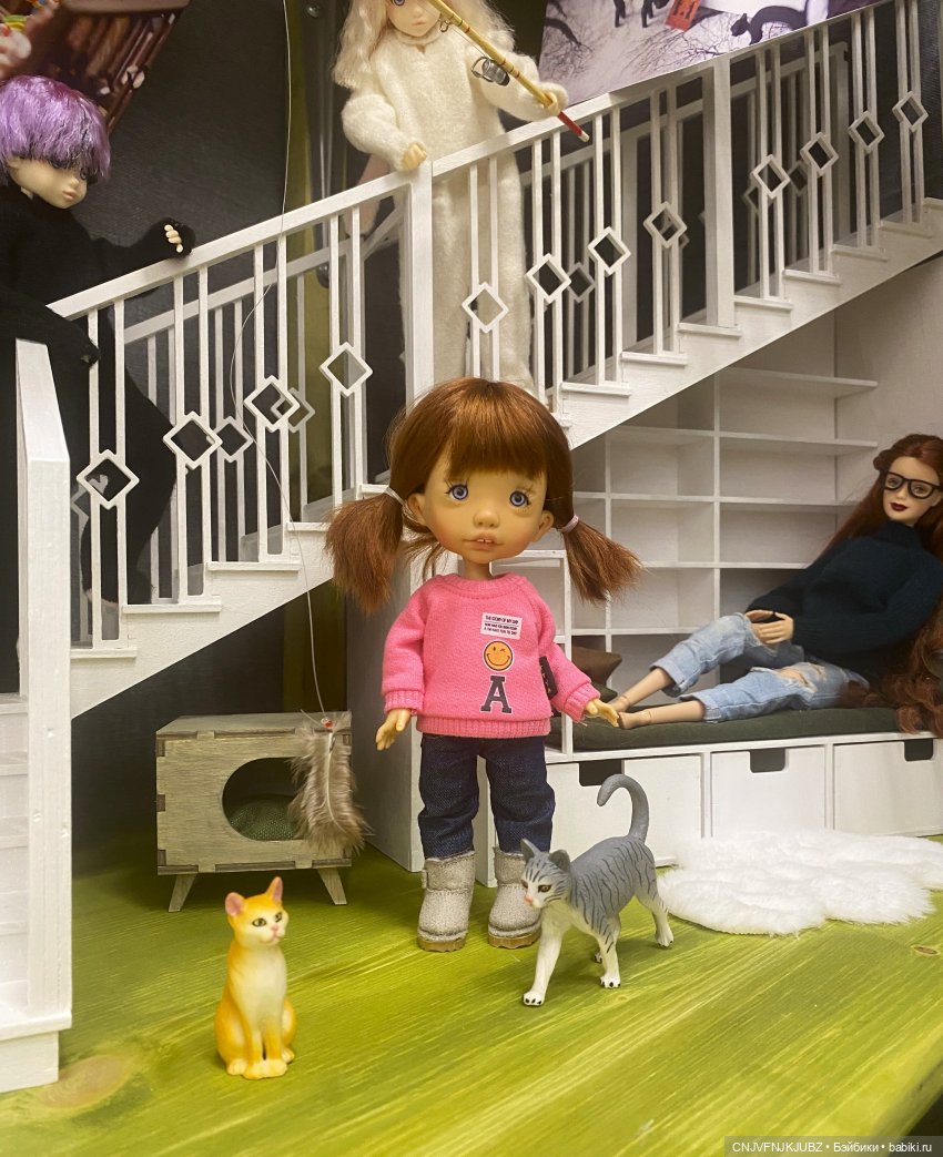 Люська на выставке Время кукол 2023