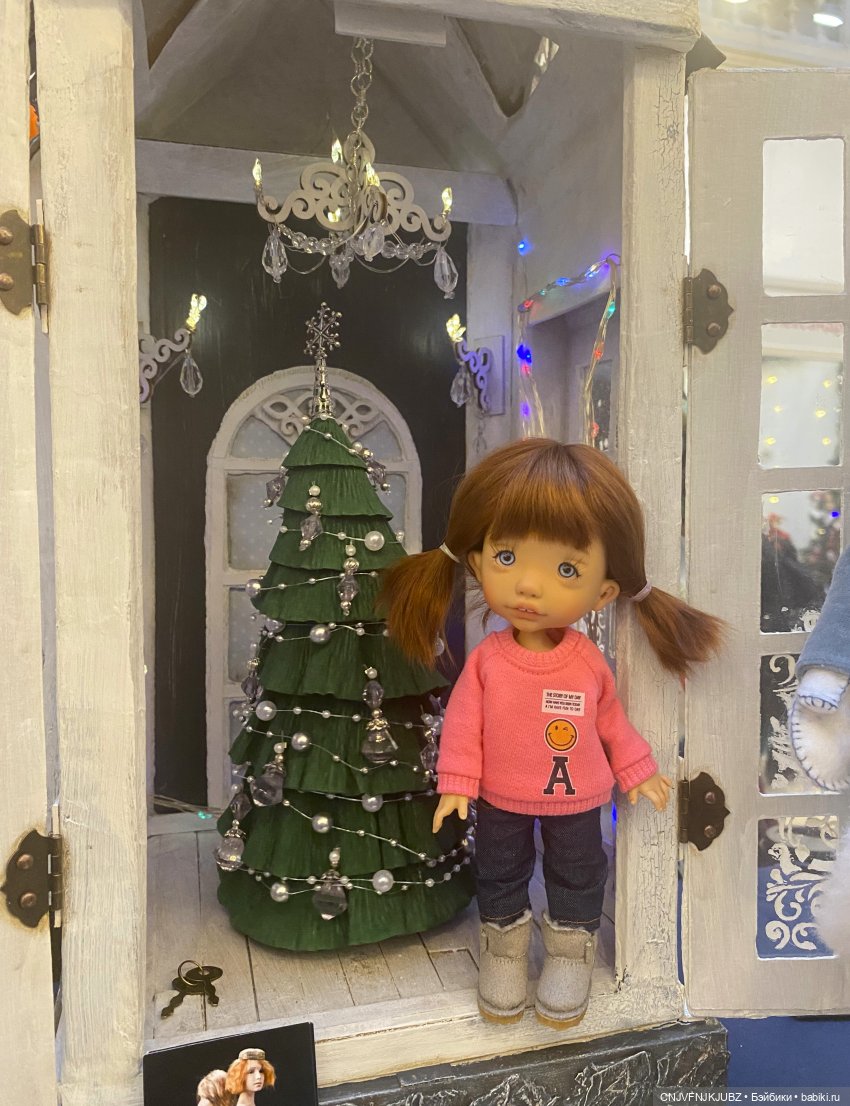 Люська на выставке Время кукол 2023