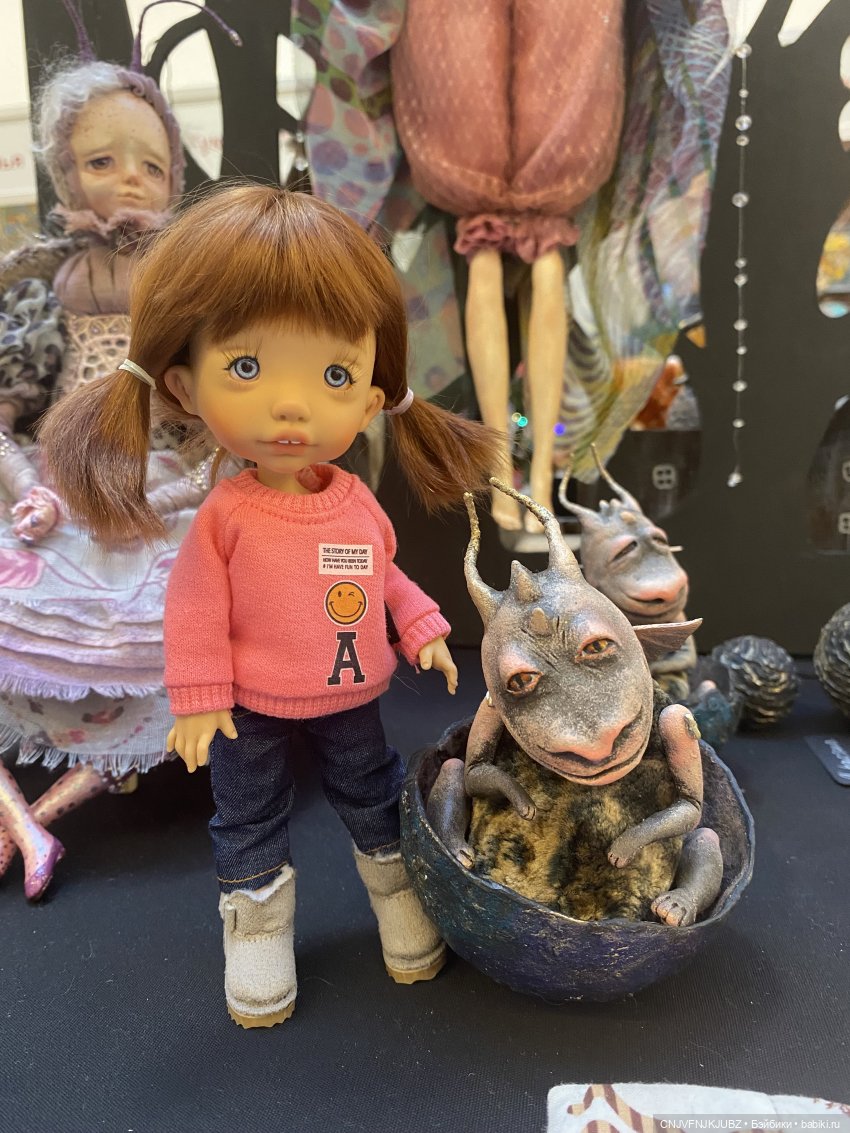 Люська на выставке Время кукол 2023 (фото 7)