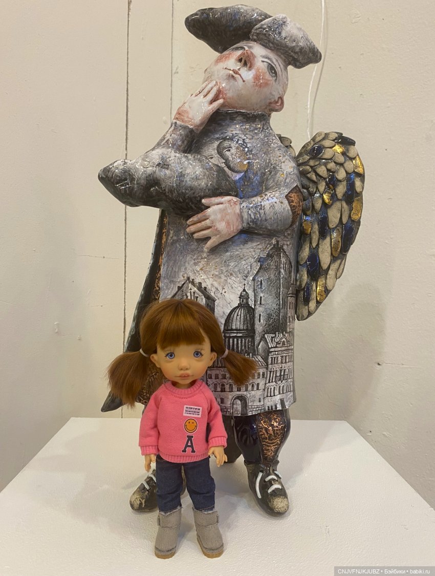 Люська на выставке Время кукол 2023