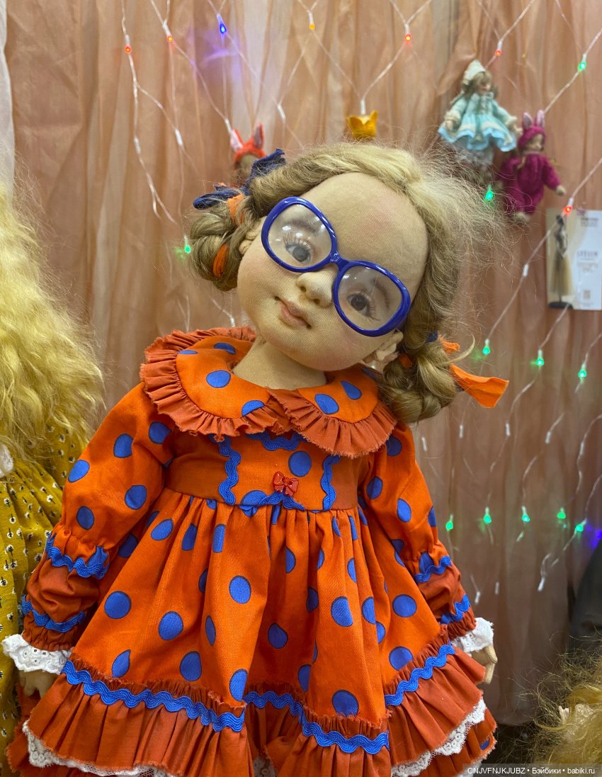 Люська на выставке Время кукол 2023
