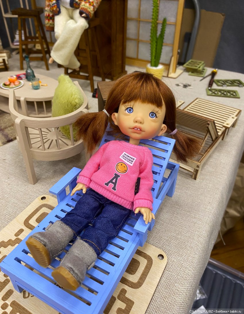 Люська на выставке Время кукол 2023