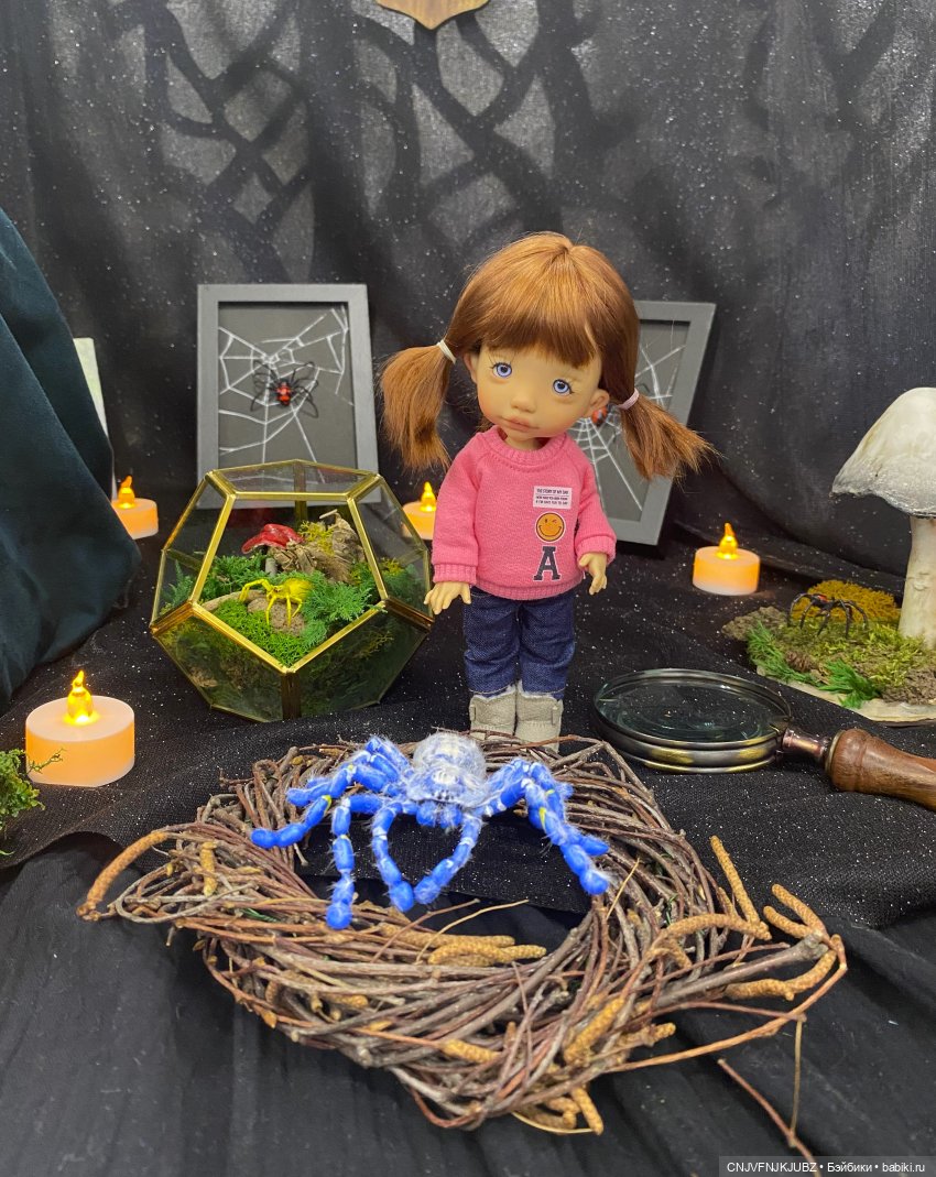 Люська на выставке Время кукол 2023