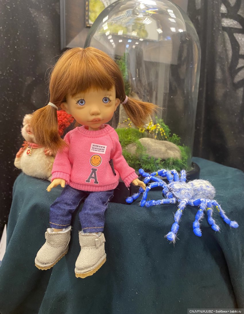 Люська на выставке Время кукол 2023