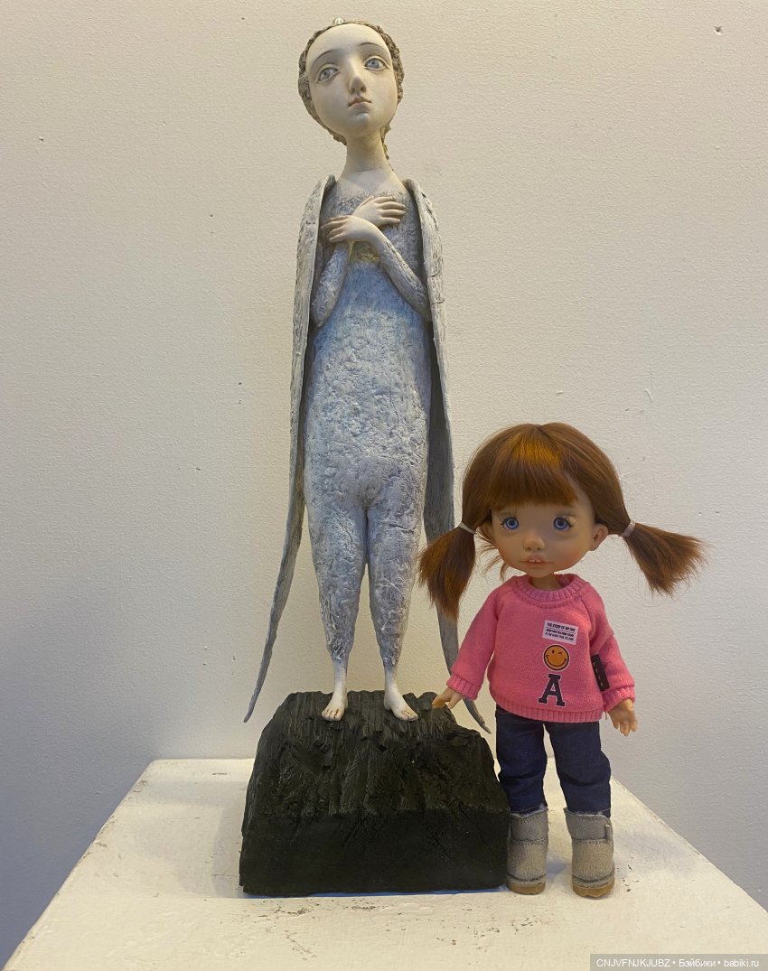 Люська на выставке Время кукол 2023