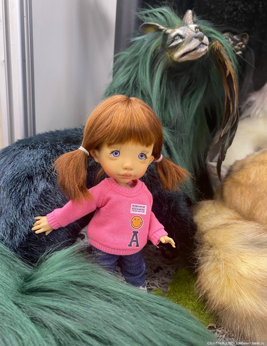 Люська на выставке Время кукол 2023 (фото 2)