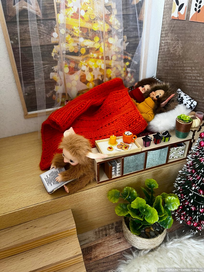 Один день — Домашние фото авторских игрушек: Тедди