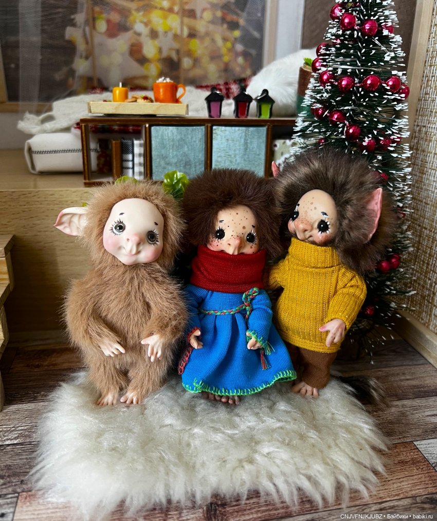 Один день — Домашние фото авторских игрушек: Тедди