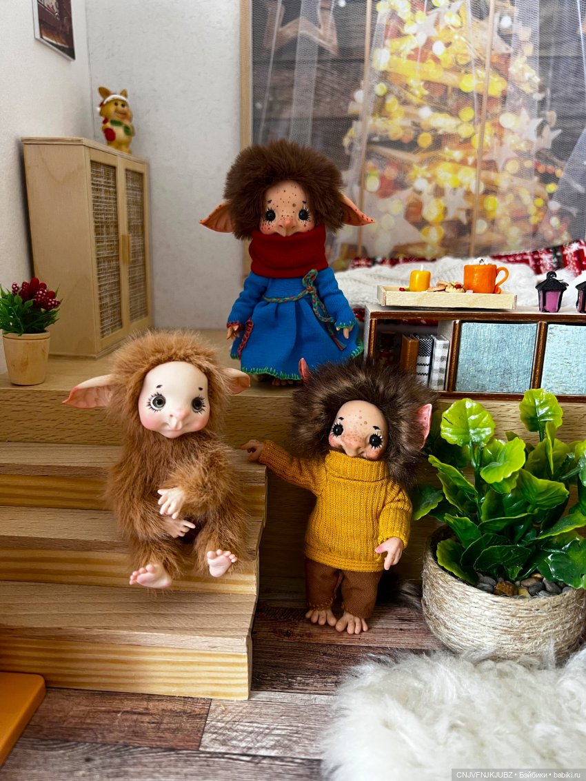 Один день — Домашние фото авторских игрушек: Тедди