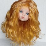 Новые парички для куклы Паола Рейна