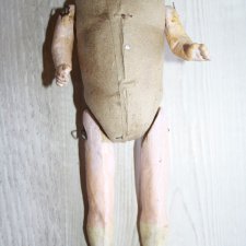 Антикварное тельце от куклы Herman Küsel