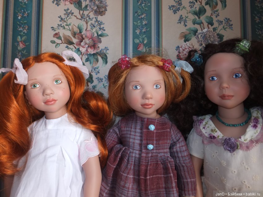 Куколки Zwergnase Junior: Violet , Abigale ,Karoline