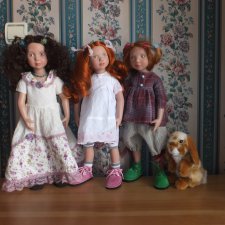 Куколки Zwergnase Junior: Violet , Abigale ,Karoline