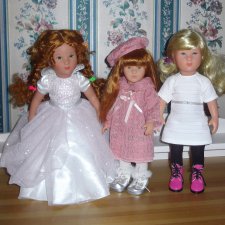 Куколки Käthe Kruse: Carlotte, Emma, Marie