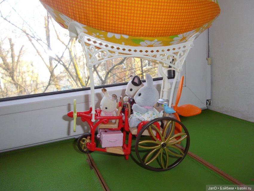 Sylvanian Families: путешествие на дирижабле