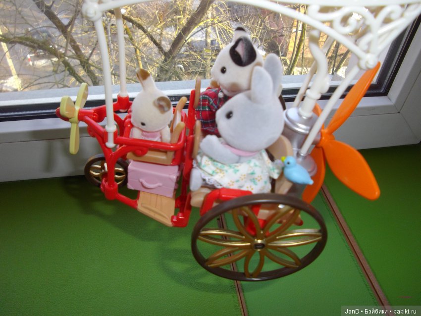 Sylvanian Families: путешествие на дирижабле