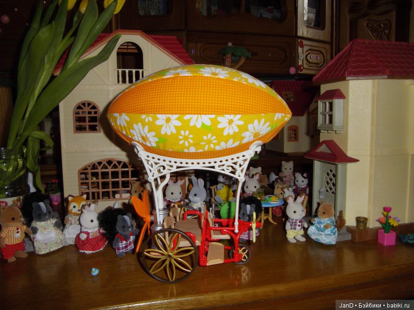 Sylvanian Families: путешествие на дирижабле