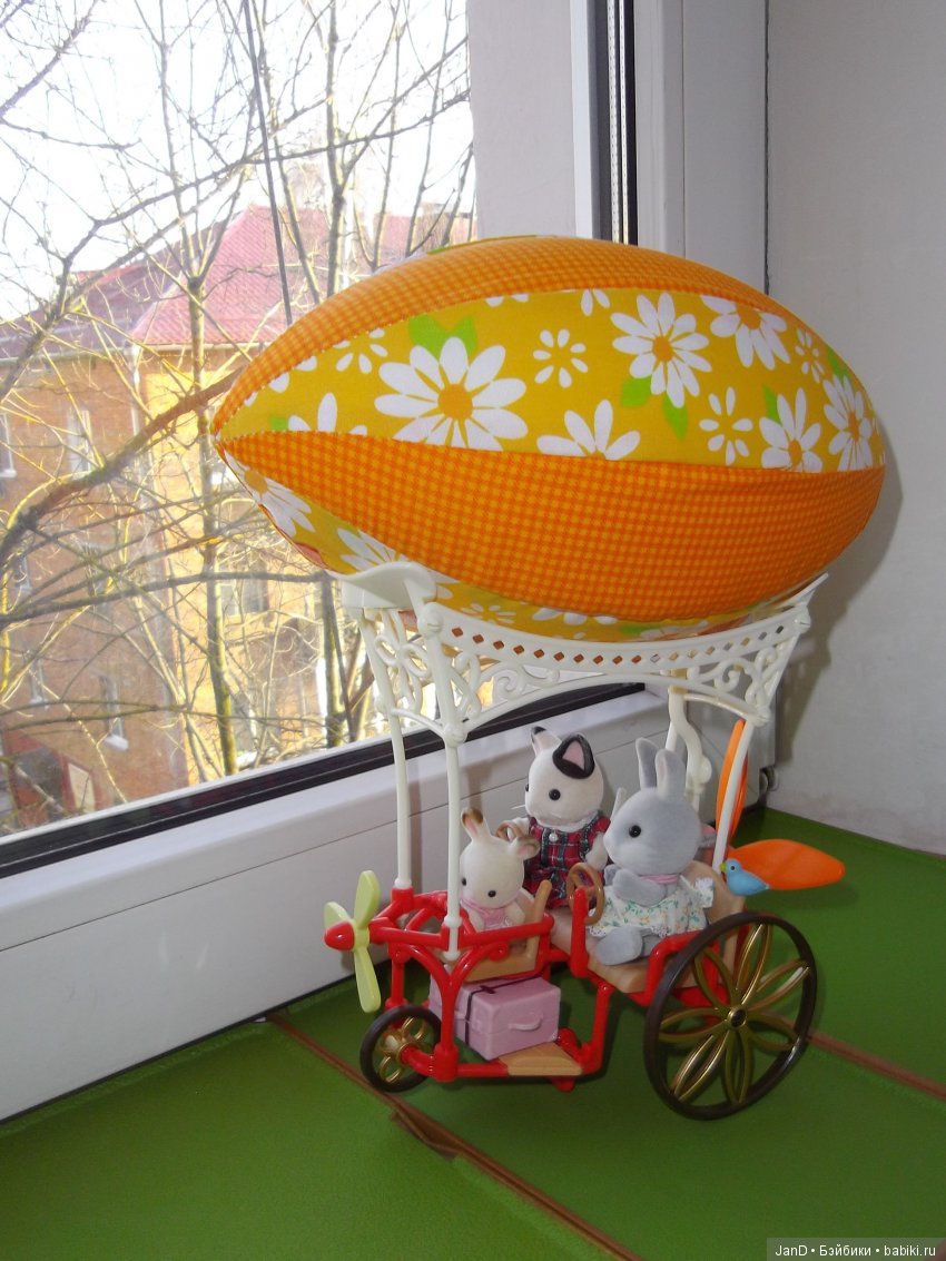 Sylvanian Families: путешествие на дирижабле