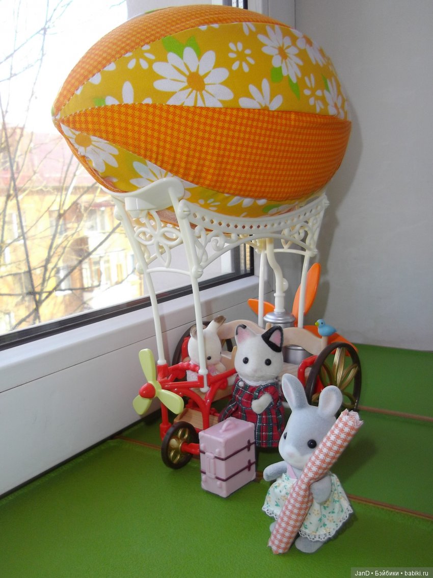 Sylvanian Families: путешествие на дирижабле