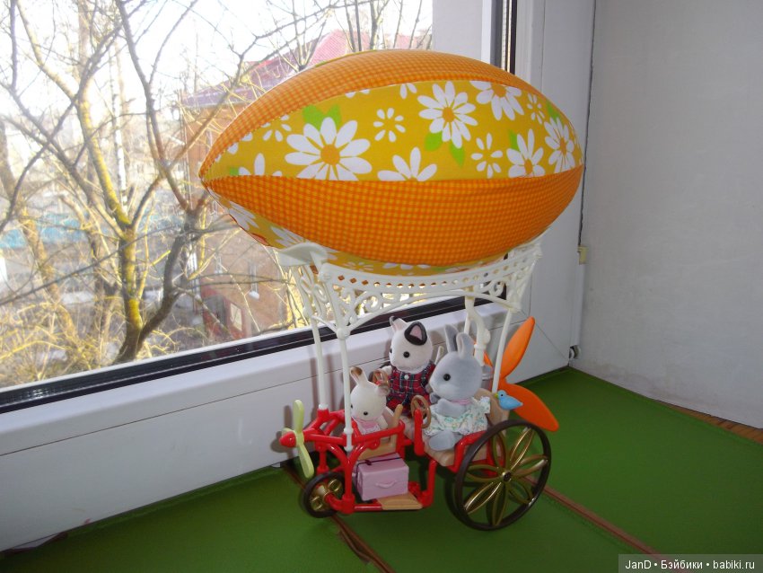 Sylvanian Families: путешествие на дирижабле