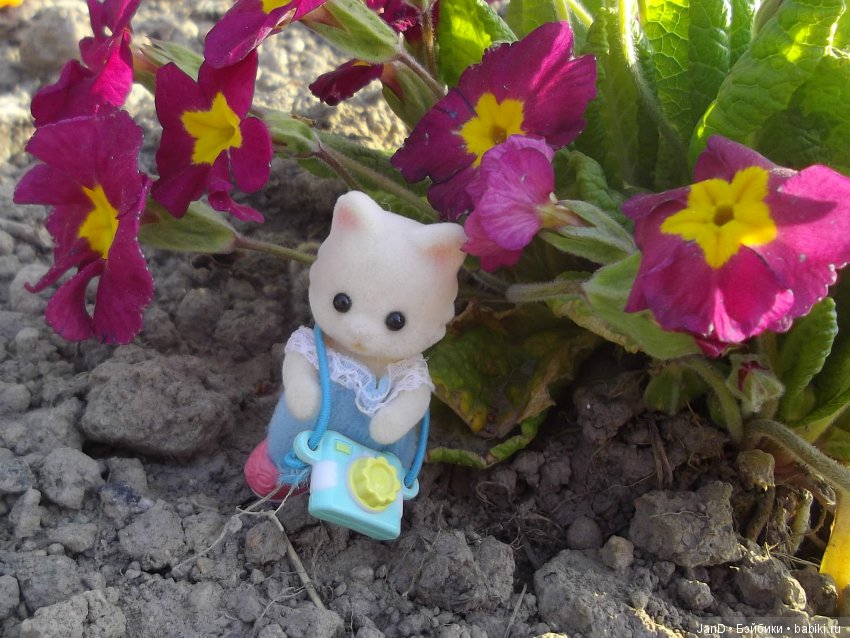 Sylvanian Families:весенняя прогулка сильванийцев