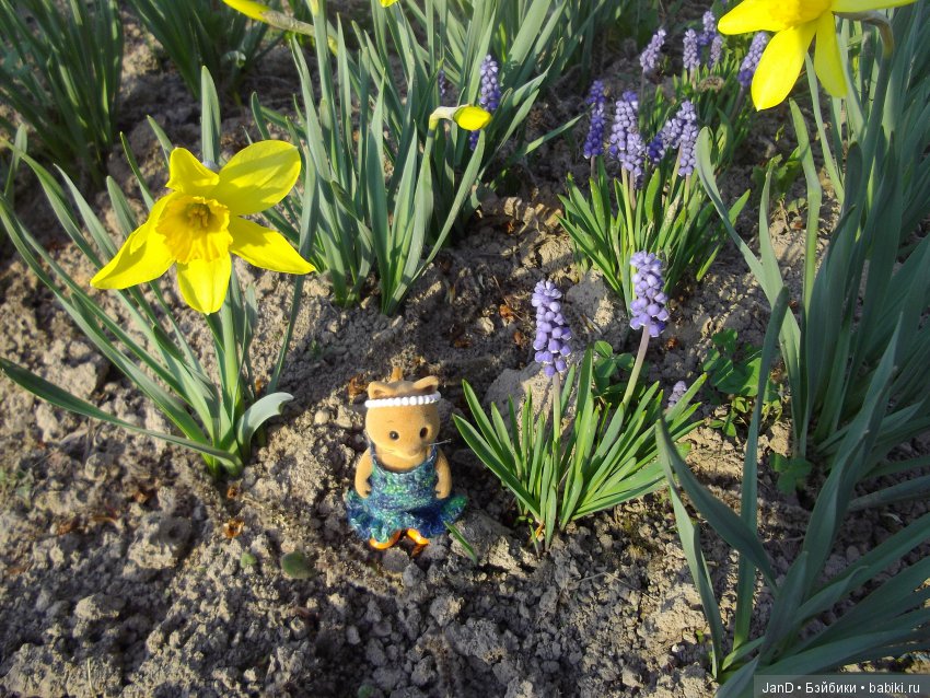 Sylvanian Families:весенняя прогулка сильванийцев