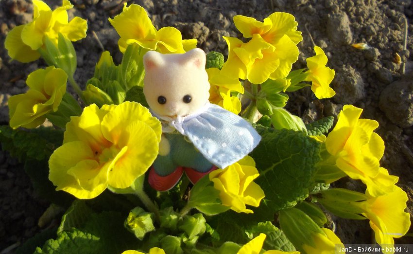 Sylvanian Families:весенняя прогулка сильванийцев