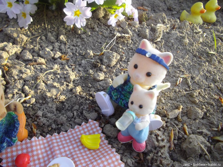 Sylvanian Families:весенняя прогулка сильванийцев (фото 7)