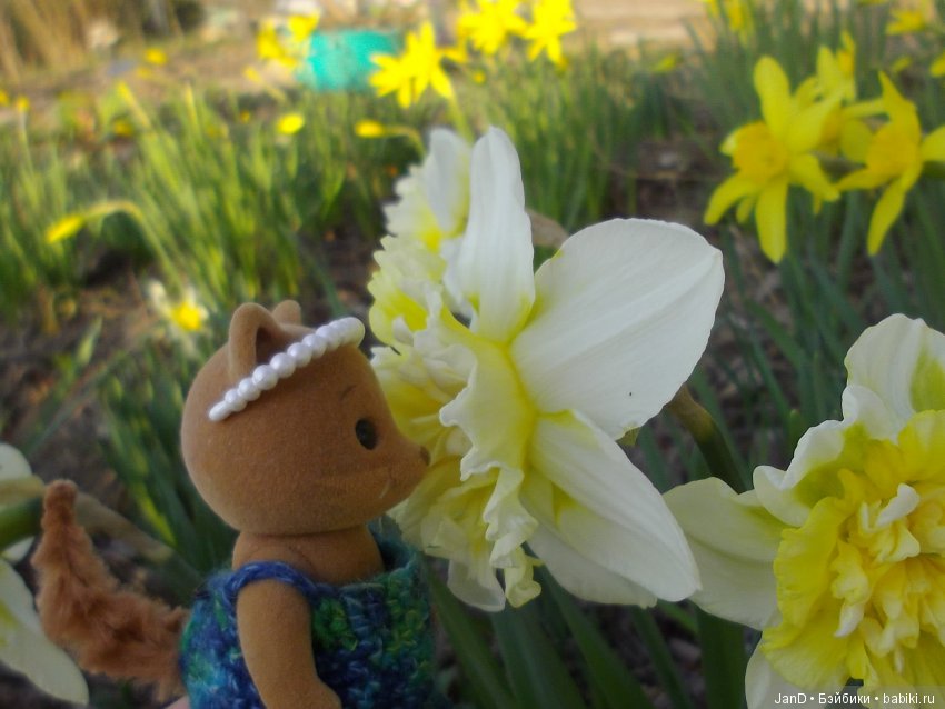 Sylvanian Families:весенняя прогулка сильванийцев